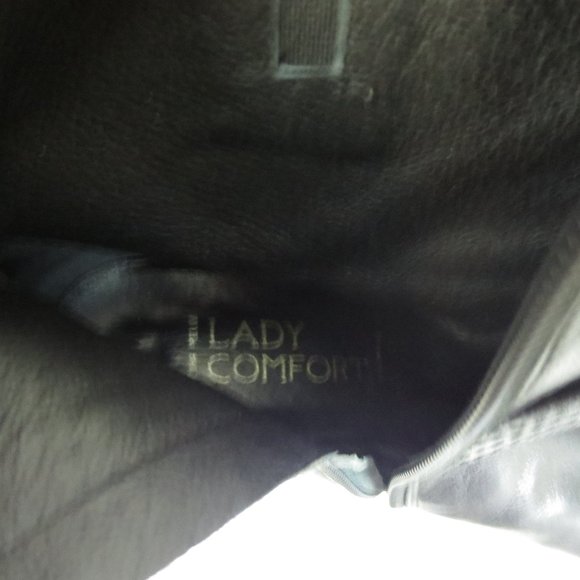 LADY COMFORT BOOTS MADE IN ITALY Black Boots - Picture 4 of 5